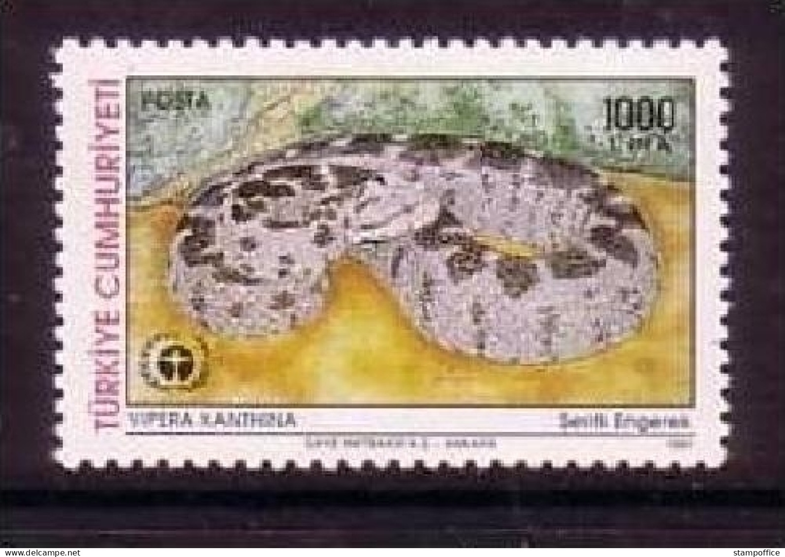 TÜRKEI MI-NR. 2940 POSTFRISCH(MINT) SCHLANGEN 1991 BERGOTTER - Schlangen