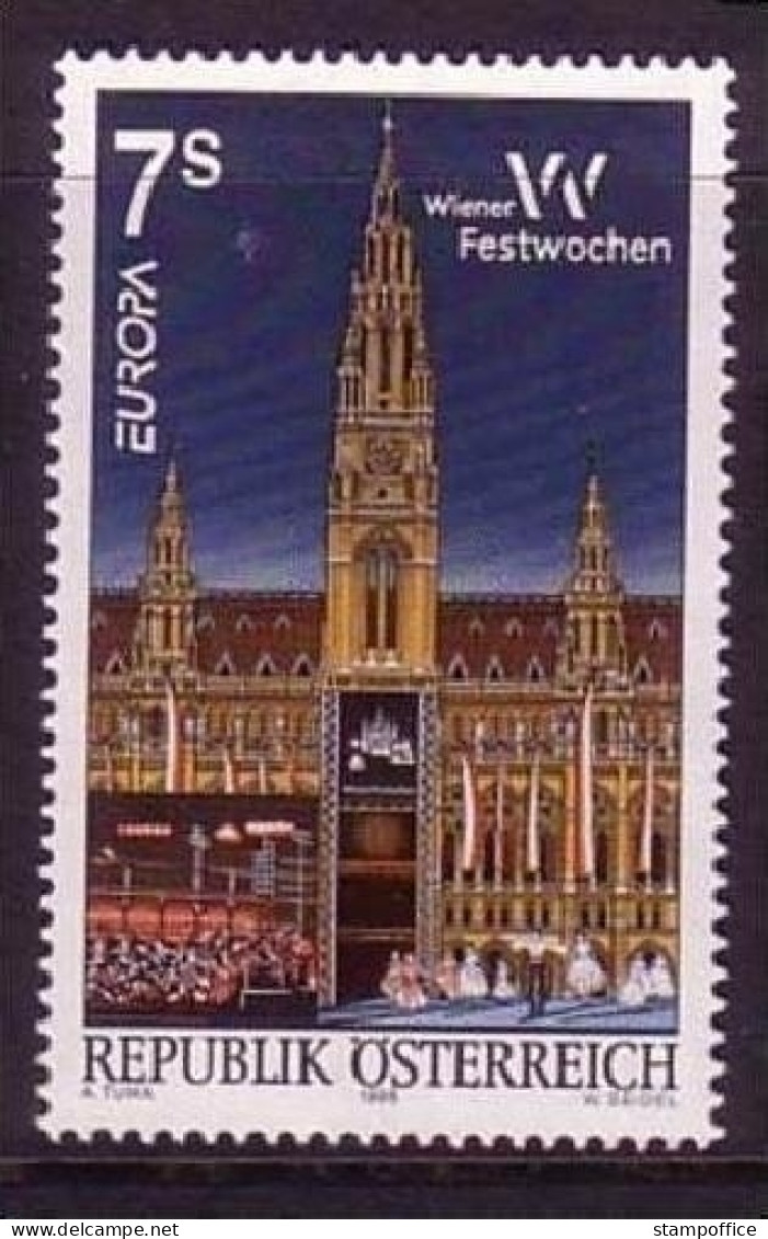 ÖSTERREICH MI-NR. 2254 POSTFRISCH(MINT) EUROPA 1998 FESTE Und FEIERTAGE - 1998