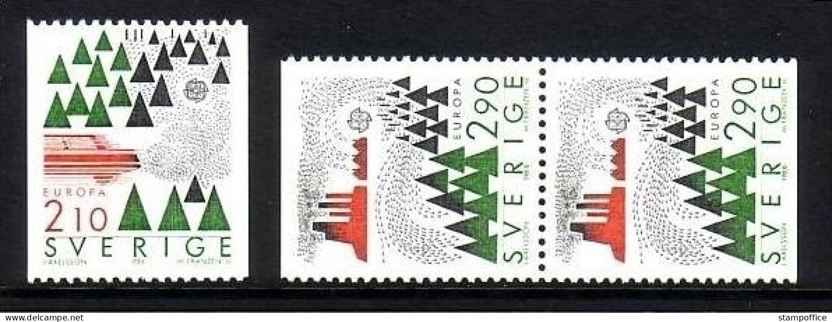 SCHWEDEN MI-NR. 1397-1398 POSTFRISCH(MINT) EUROPA 1986 NATUR- Und UMWELTSCHUTZ - 1986