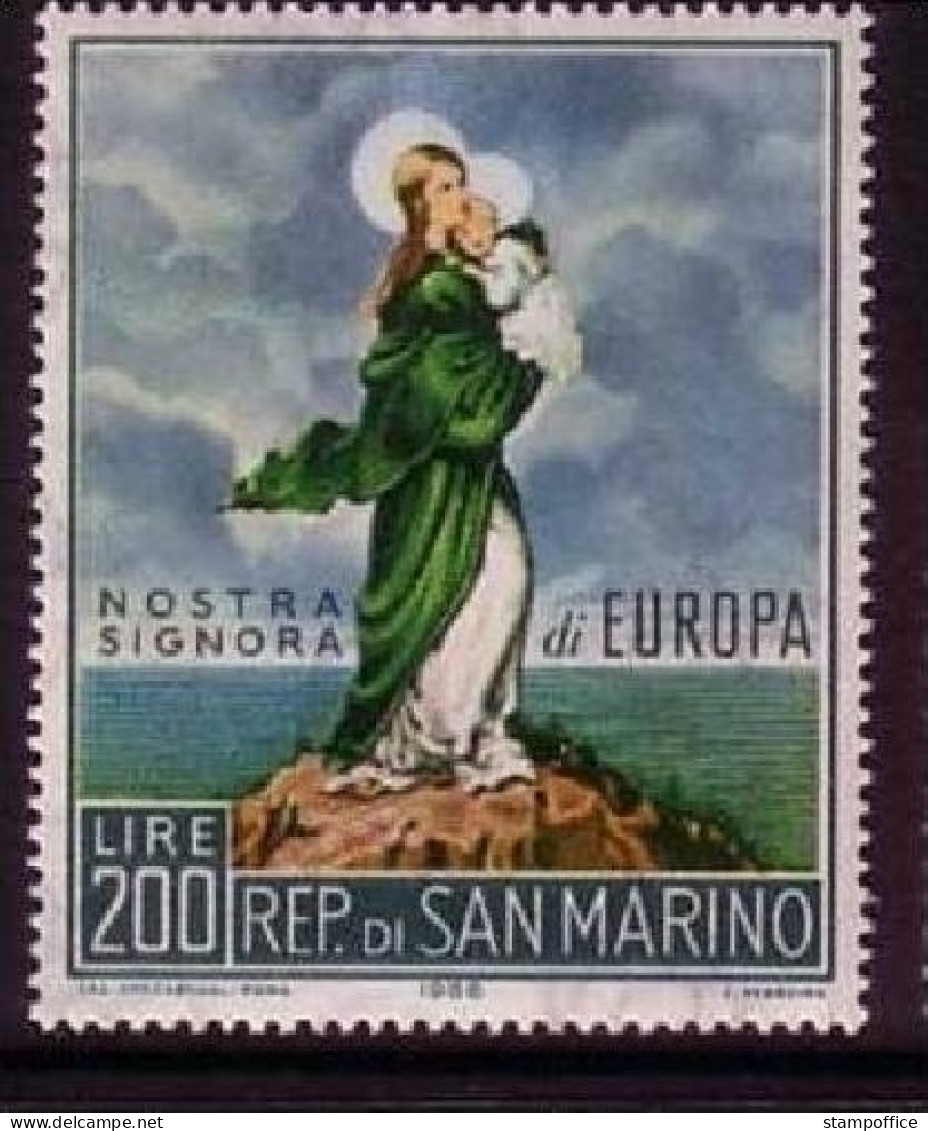 SAN MARINO MI-NR. 879 POSTFRISCH(MINT) EUROPA 1966 - SEGEL - 1966
