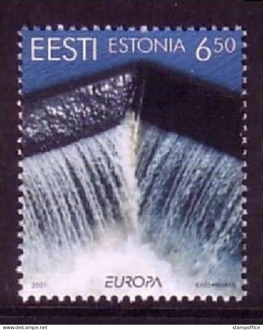 ESTLAND MI-NR. 399 POSTFRISCH(MINT) EUROPA 2001 - WASSER - 2001