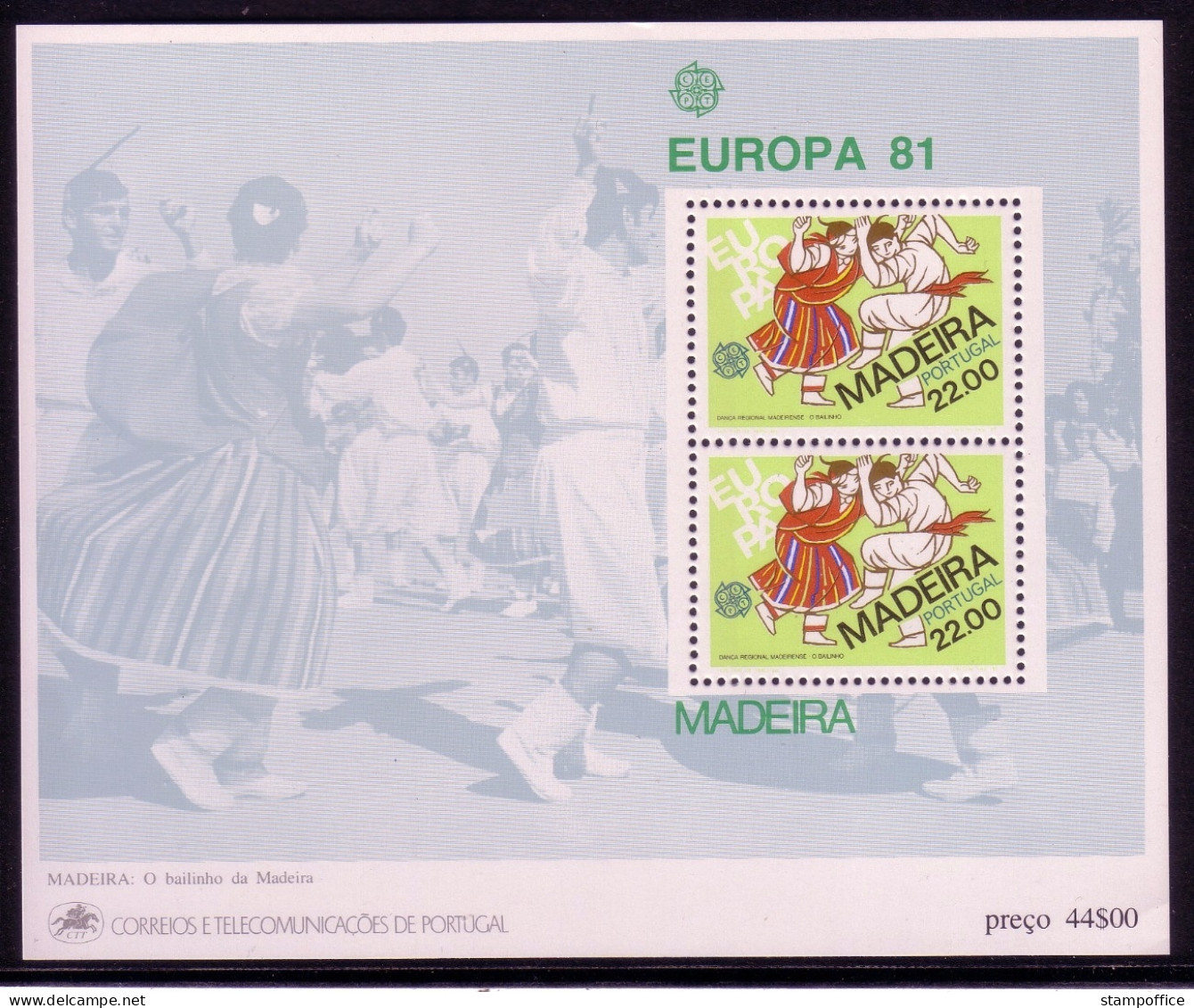 EUROPA CEPT JAHRGANG 1981 POSTFRISCH(MINT) FOLKLORE 69 WERTE UND 4 BLÖCKE - 1981