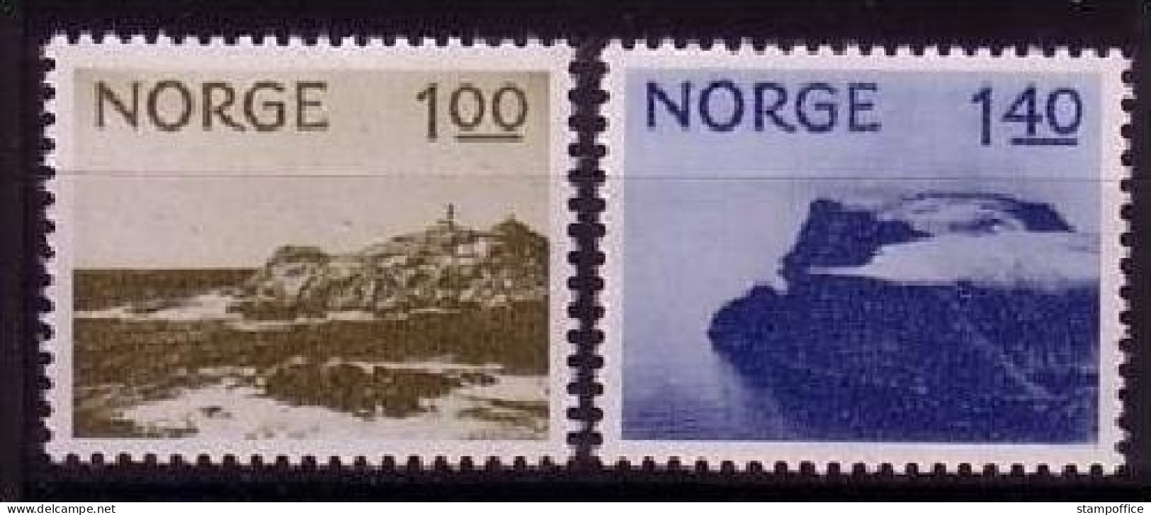 NORWEGEN Mi-Nr. 679-680 POSTFRISCH(MINT) TOURISMUS NORDKAP - Ongebruikt