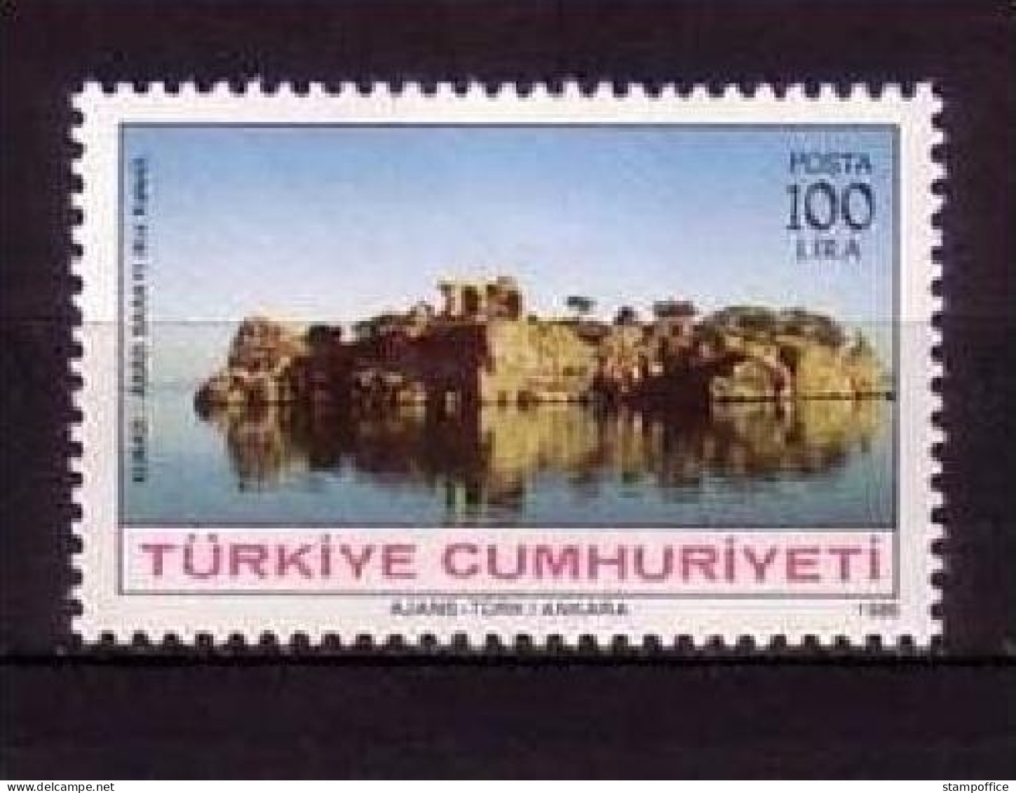 TÜRKEI MI-NR. 2763 POSTFRISCH(MINT) ANTIKE STÄTTEN (V) MÄDCHEN BURG - Nuovi