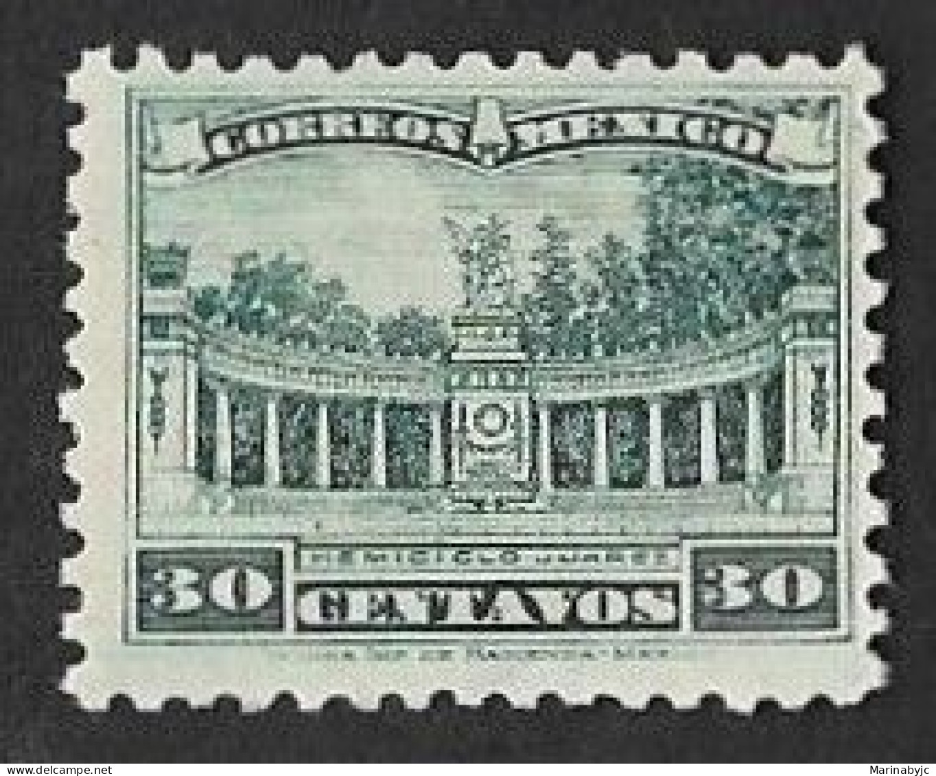 SE)1923 MEXICO COLONIA DE JUAREZ, MEXICO D. F. 30C SCT 646, MNH - Mexiko