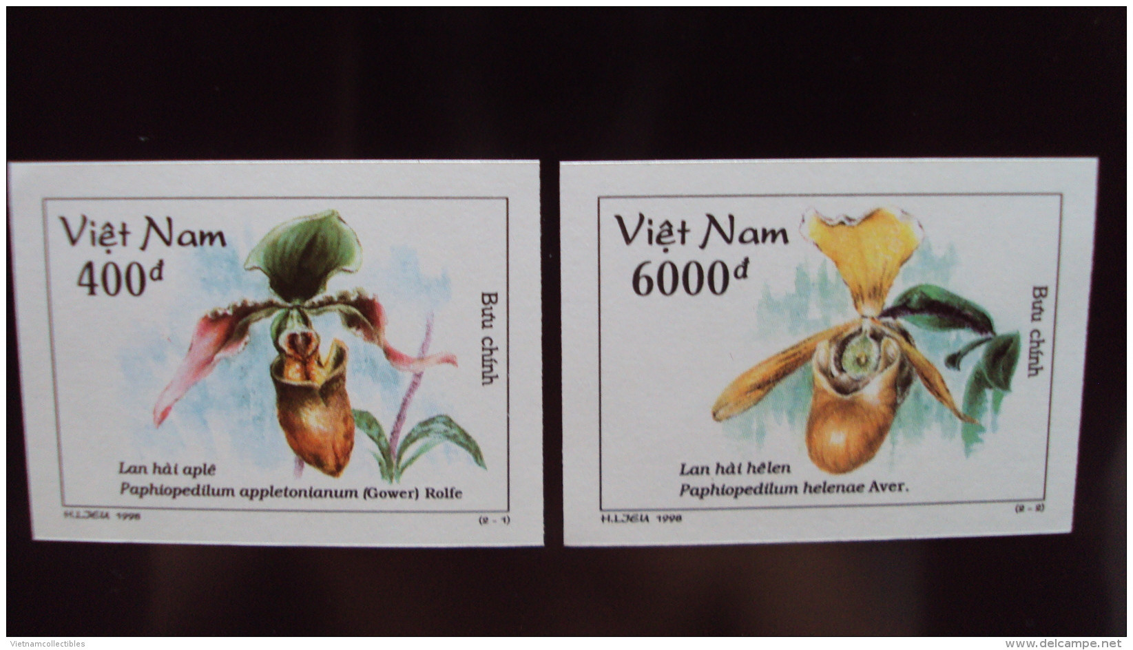 Vietnam Viet Nam MNH Imperf Stamps 1998 : Orchid (Ms777) - Vietnam