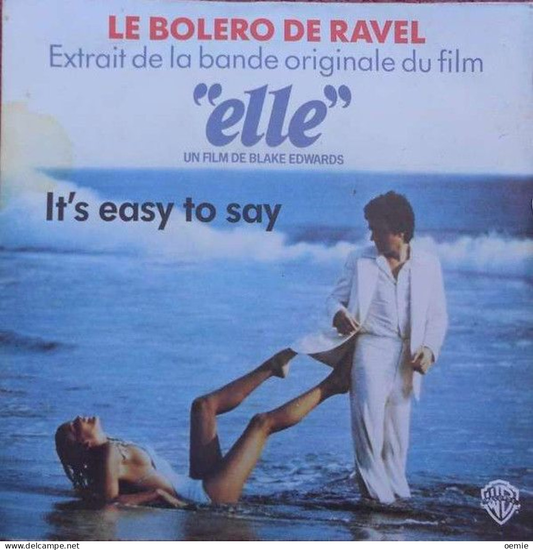 BANDE ORIGINALE DU FILM ELLE DE BLAKE EDWARDS LE BOLERO DE RAVEL - Filmmuziek