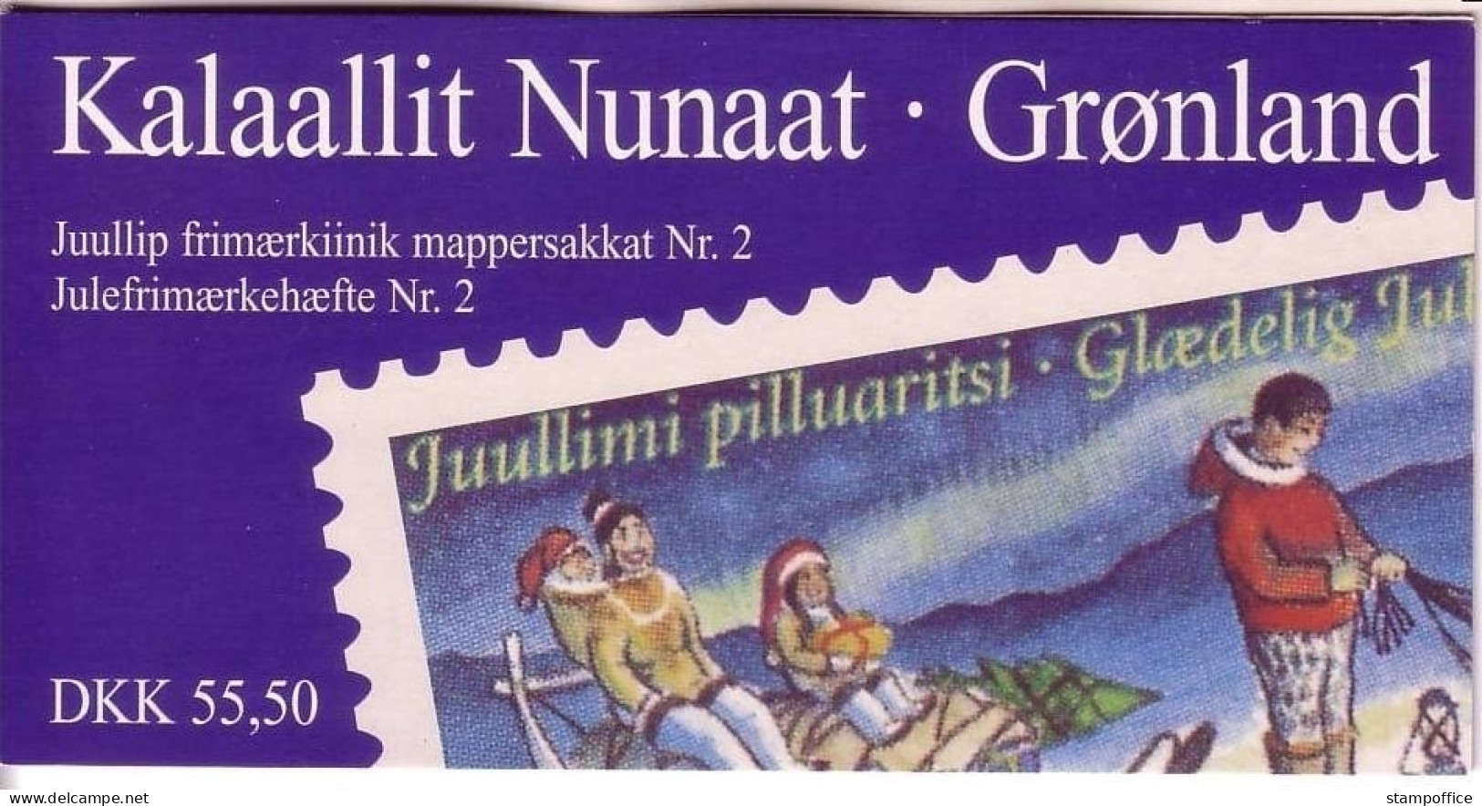 GRÖNLAND MH 8 POSTFRISCH(MINT) WEIHNACHTEN 1997 - Weihnachten