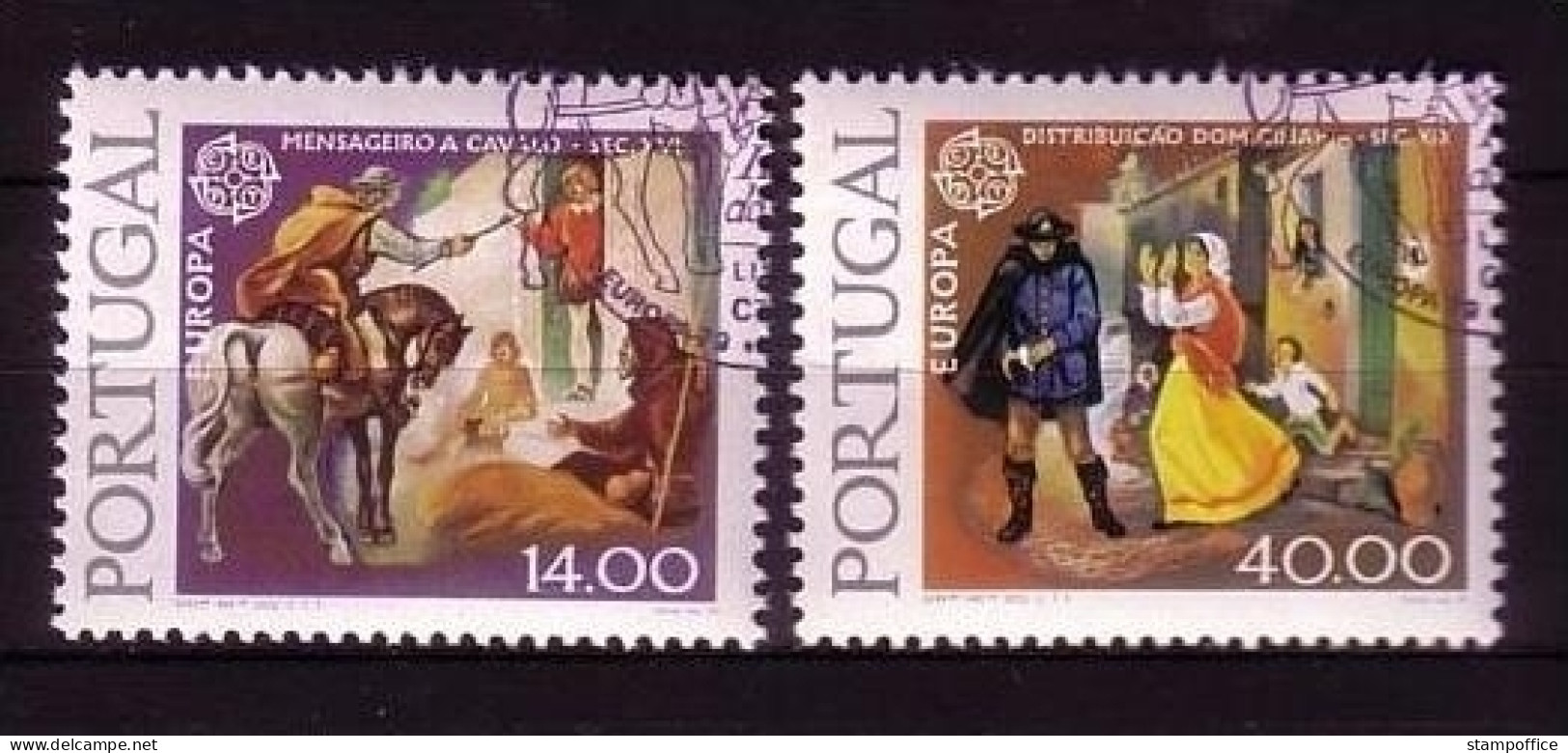 PORTUGAL MI-NR. 1441-1442 X GESTEMPELT(USED) EUROPA 1979 POST- Und FERNMELDEWESEN - 1979