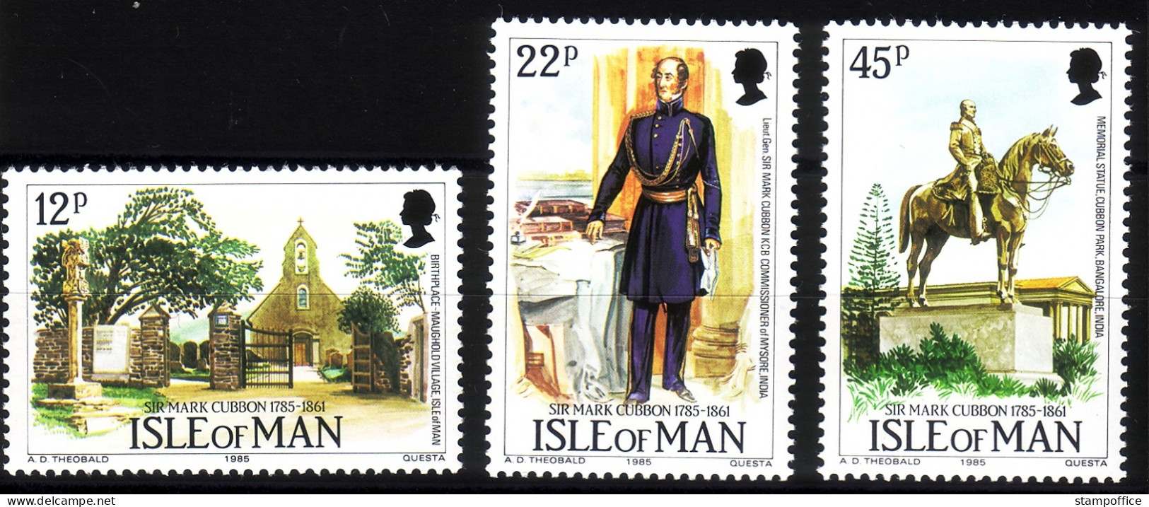 INSEL MAN MI-NR. 292-294 POSTFRISCH(MINT) GEBURTSTAG Von MARK CUBBON - Isola Di Man