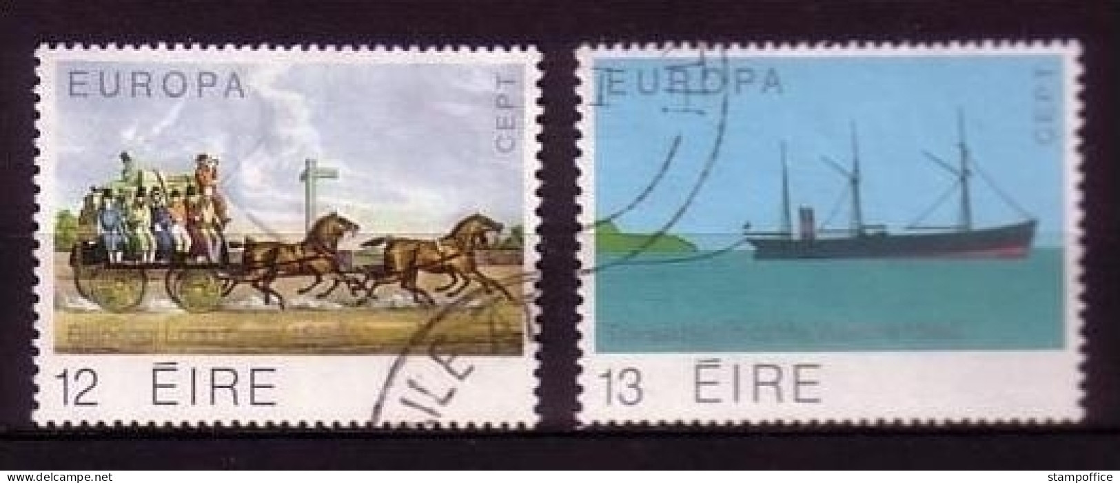 IRLAND MI-NR. 412-413 GESTEMPELT(USED) EUROPA 1979 POST- Und FERNMELDEWESEN - 1979