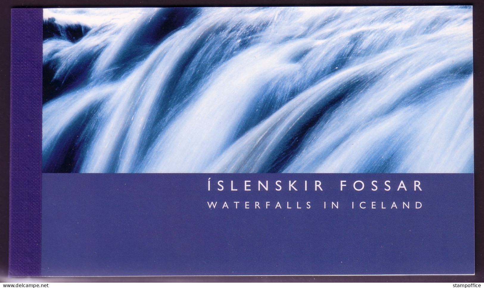 ISLAND MH 24 POSTFRISCH(MINT) WASSERFÄLLE - Booklets