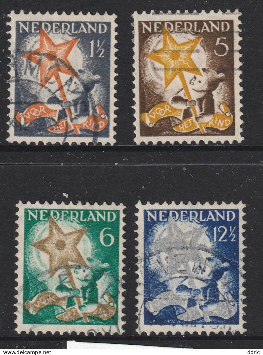 Netherlands The Child Welfare Set From 1933 Used - Oblitérés