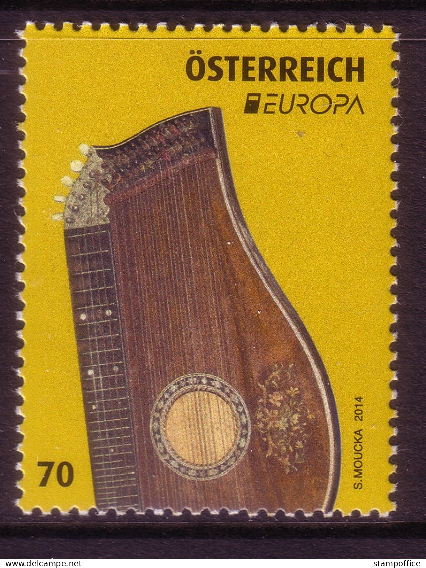 ÖSTERREICH MI-NR. 3134 POSTFRISCH(MINT) EUROPA CEPT 2014 MUSIKINSTRUMENTE - 2014