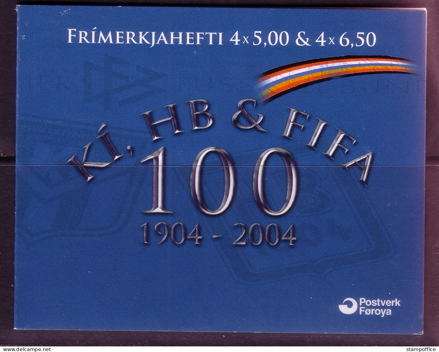 FÄRÖER MH 23 POSTFRISCH(MINT) 100 JAHRE FIFA 2004 - Färöer Inseln