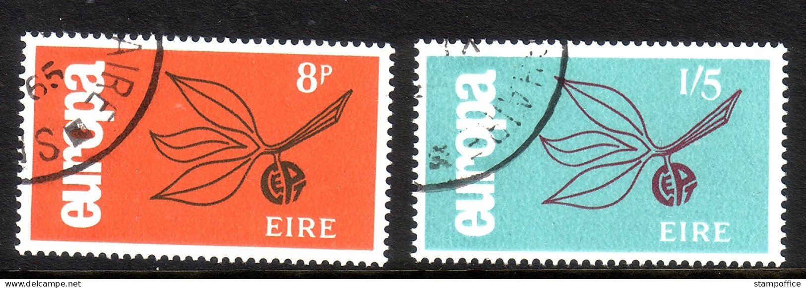 IRLAND MI-NR. 176-177 GESTEMPELT EUROPA 1965 - ZWEIG - 1965