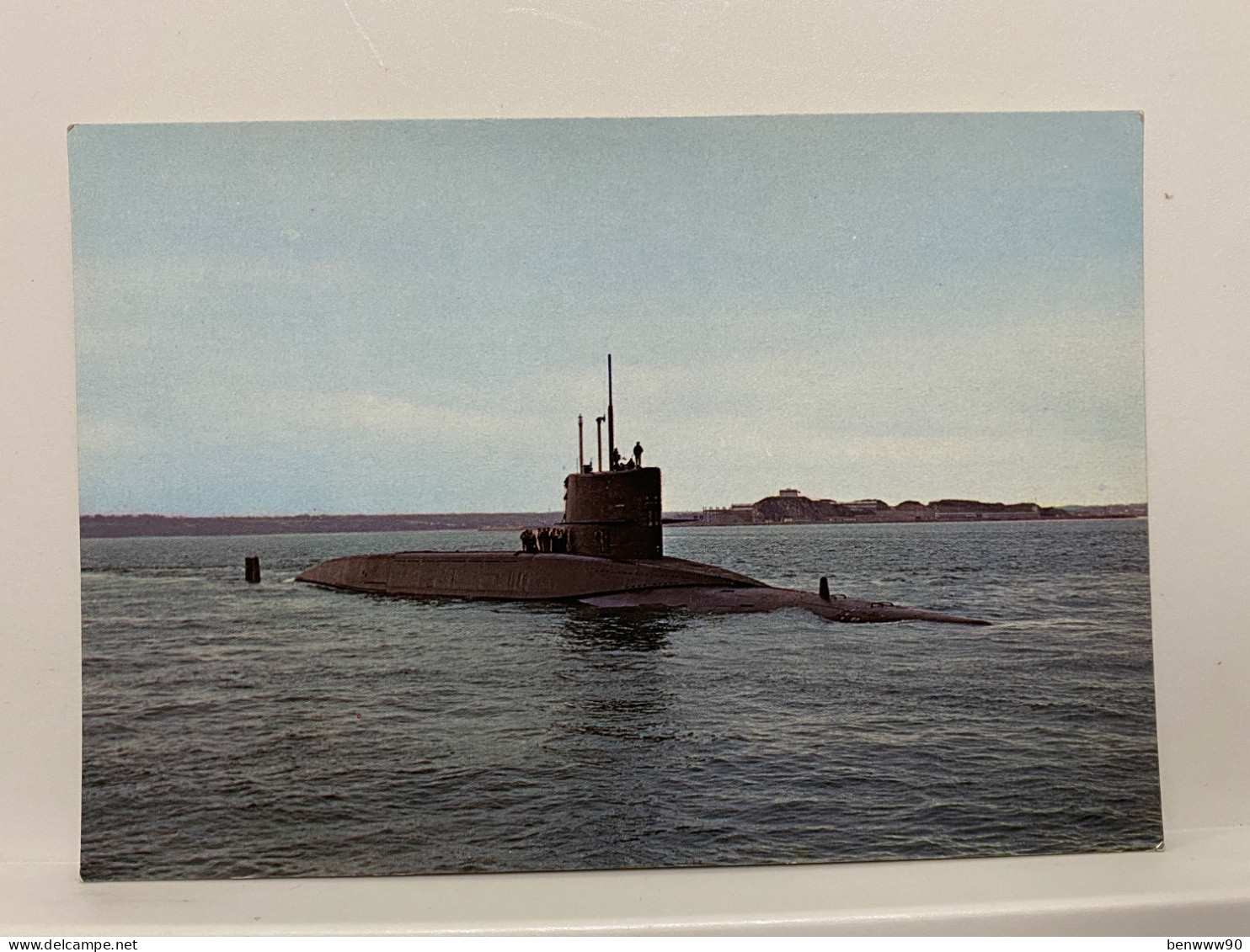BREST Sous-marin Nucléaire Lanceur D'engins. - MILITARIA Postcard - Submarinos