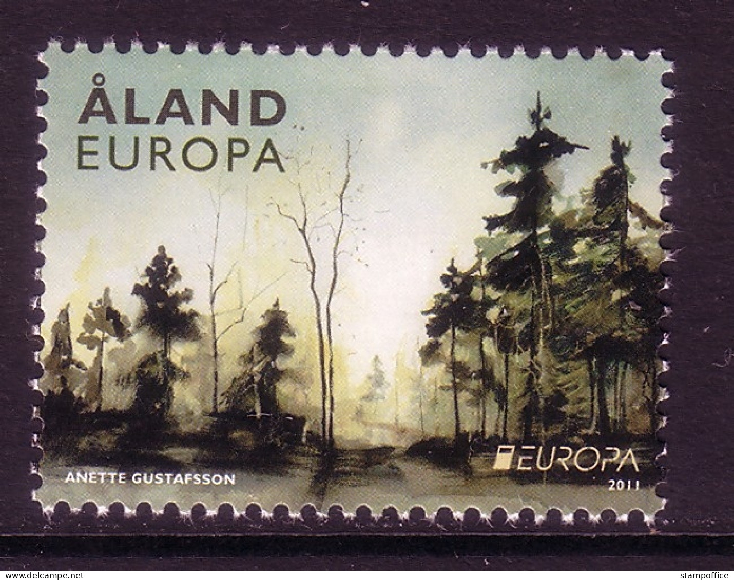 ALAND MI-NR. 341 POSTFRISCH(MINT) EUROPA 2011 DER WALD - 2011