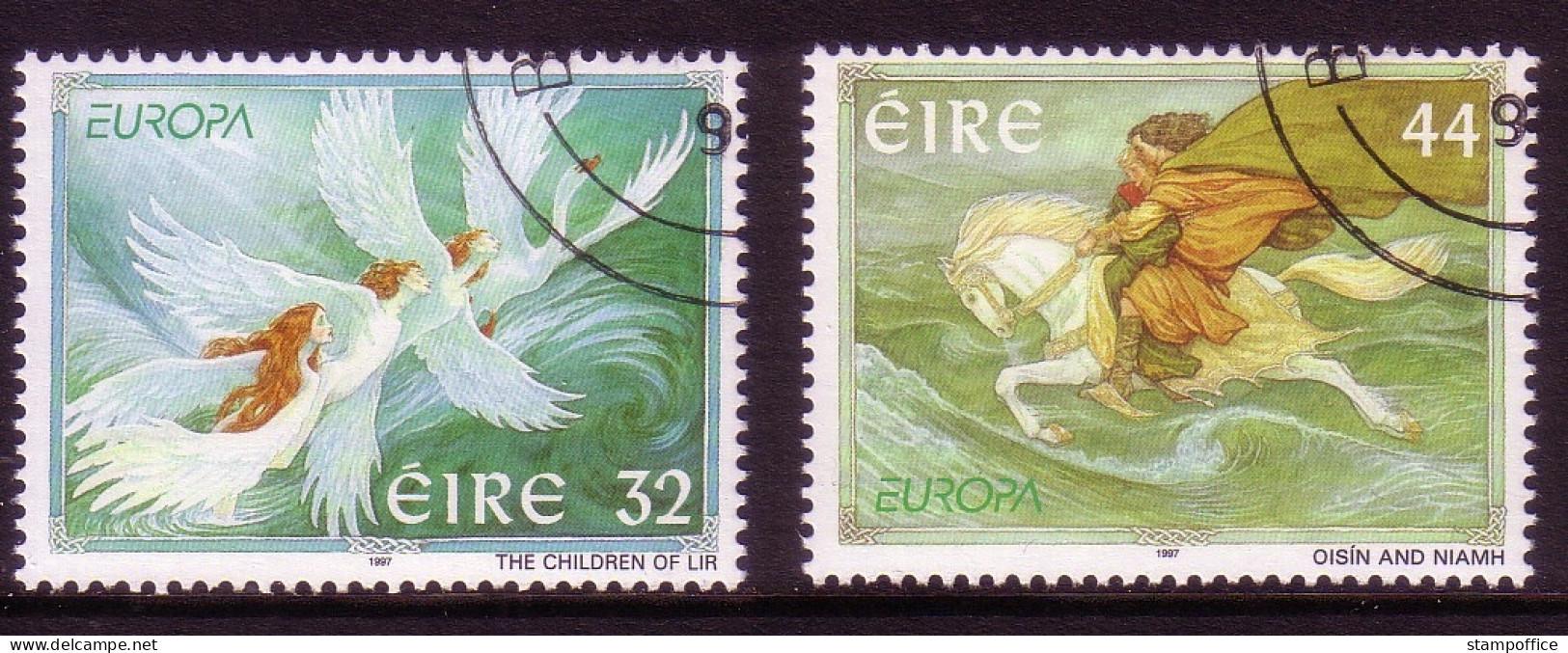 IRLAND MI-NR. 1000-1001 GESTEMPELT(USED) EUROPA 1997 SAGEN Und LEGENDEN - 1997