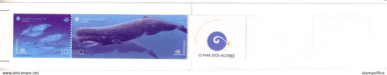 AZOREN MH 15 POSTFRISCH(MINT) EXPO '98 WALE - Baleines