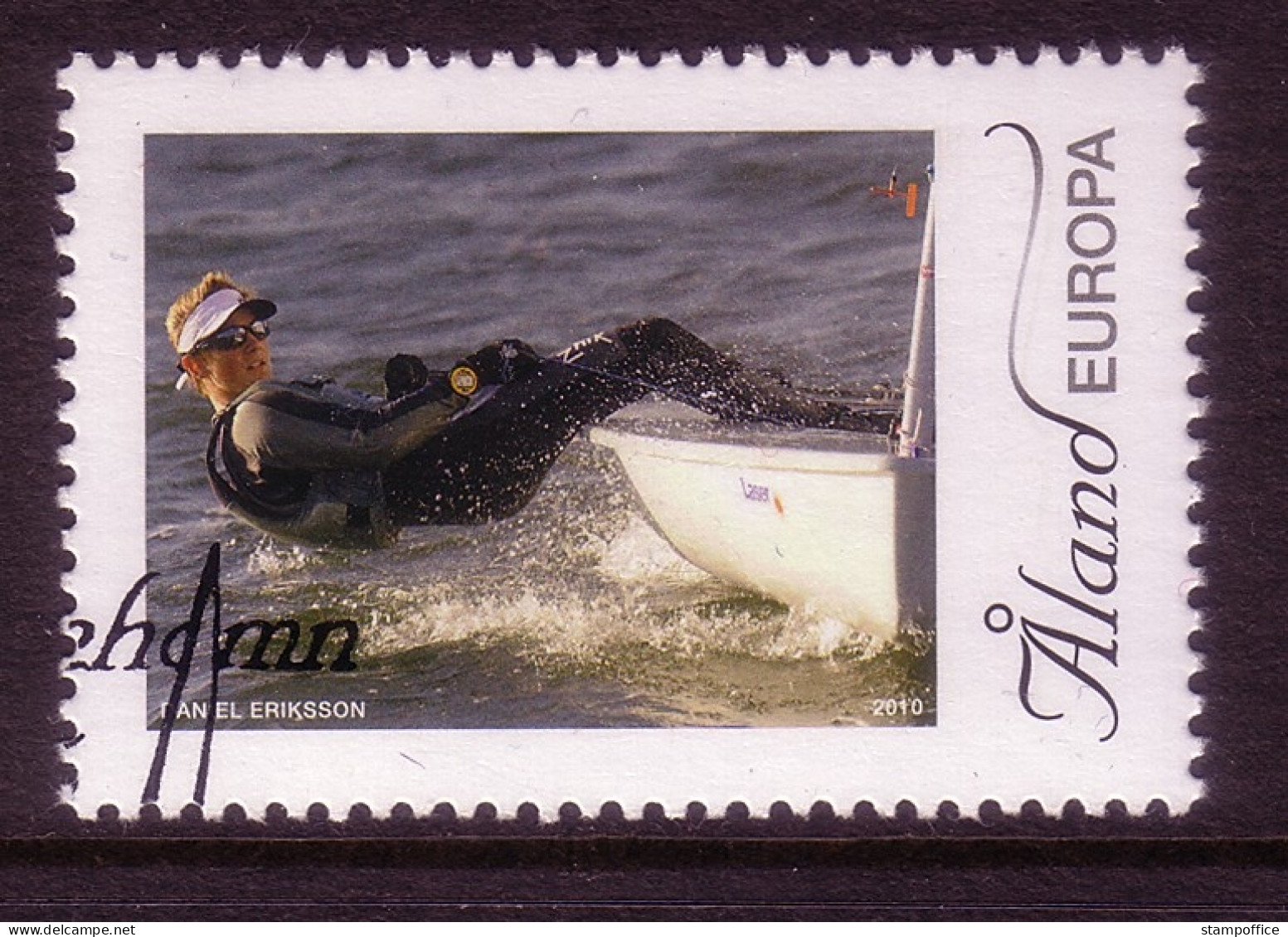 ALAND MI-NR. 330 GESTEMPELT(USED) MEINE MARKE 2010 SEGELN - Aland