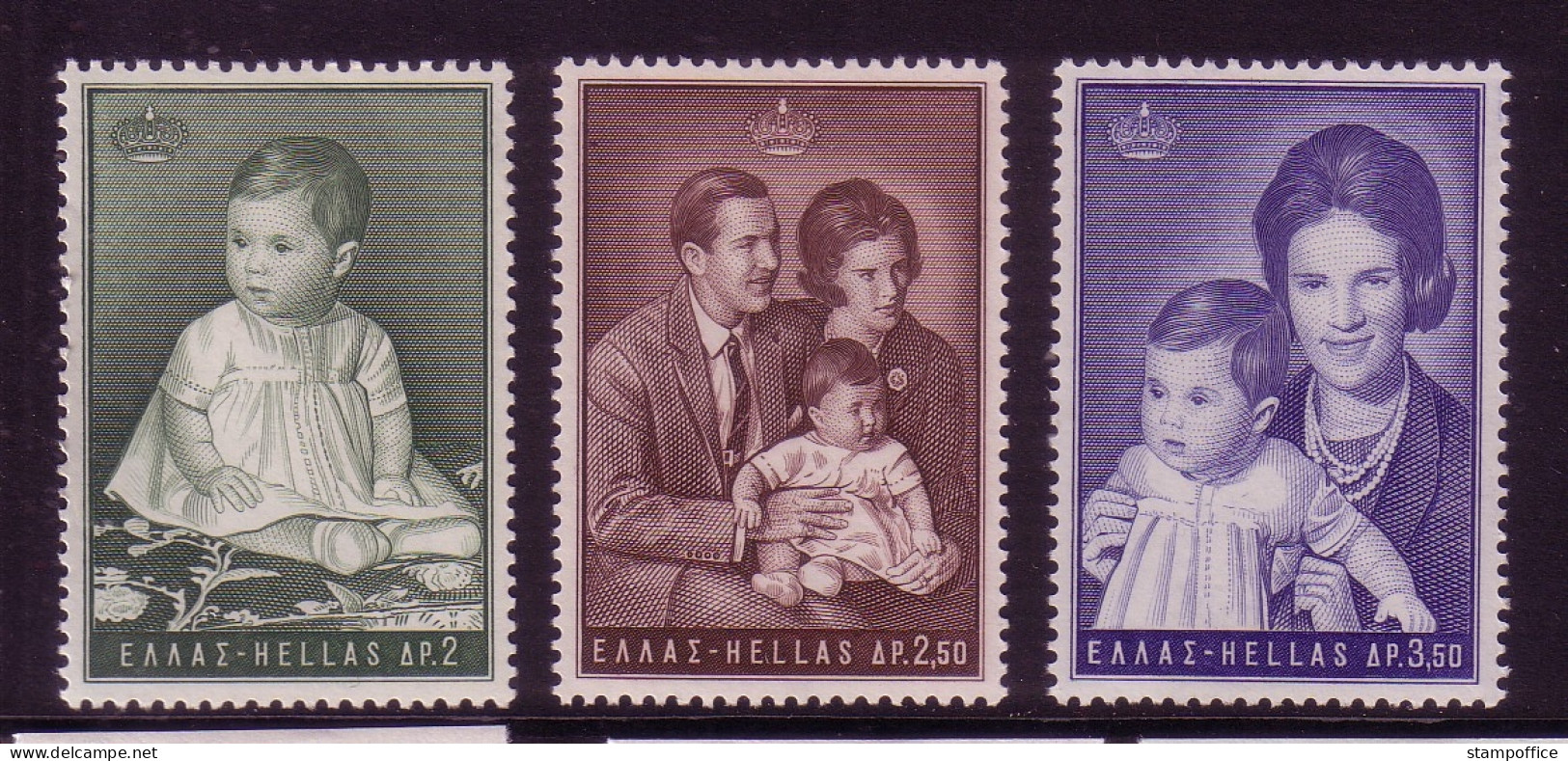 GRIECHENLAND MI-NR. 933-935 POSTFRISCH(MINT) THRONFOLGERIN ALEXIA VON GRIECHENLAND - Unused Stamps