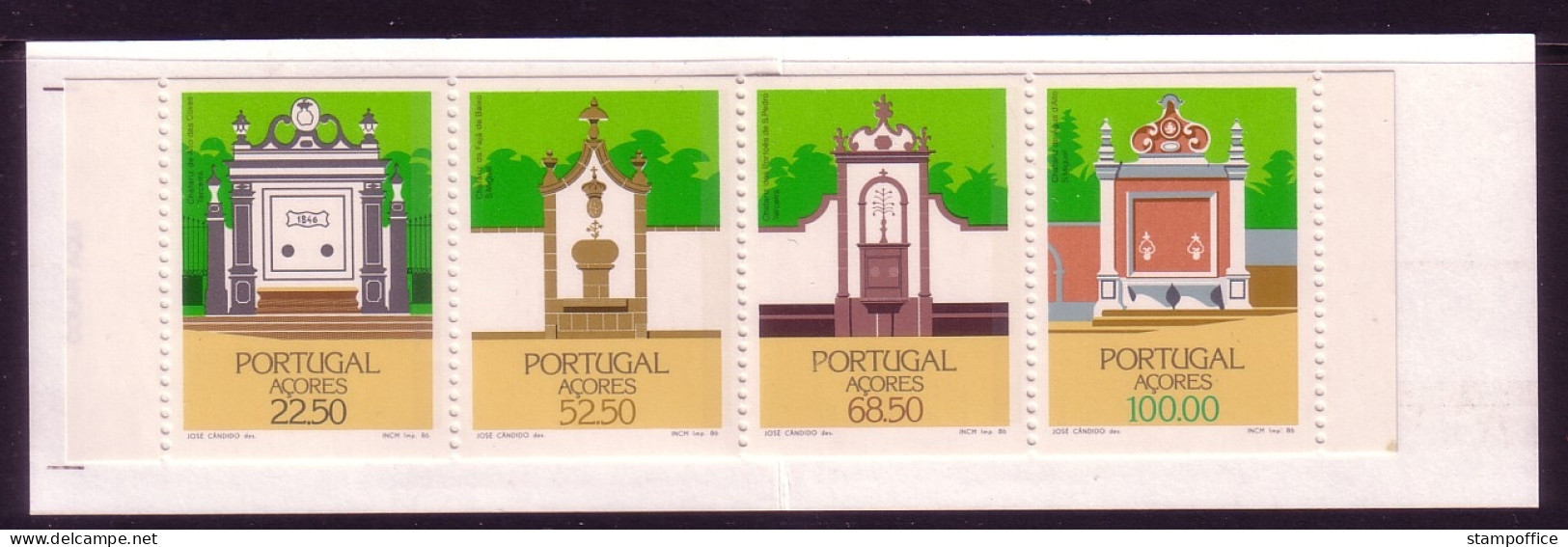 AZOREN MH 6 POSTFRISCH(MINT) BRUNNEN - Azores