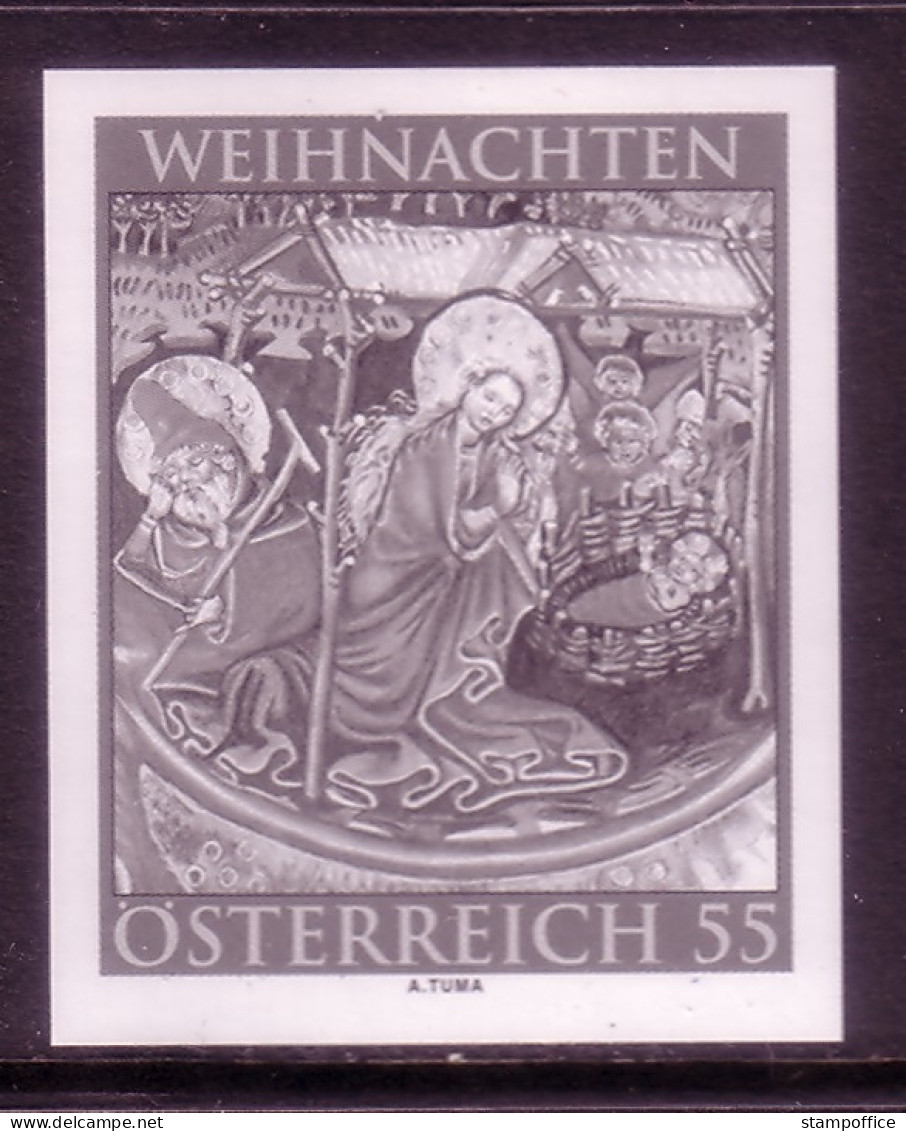 ÖSTERREICH SCHWARZDRUCK MI-NR. 2904 POSTFRISCH(MINT) WEIHNACHTEN 2010 - Weihnachten