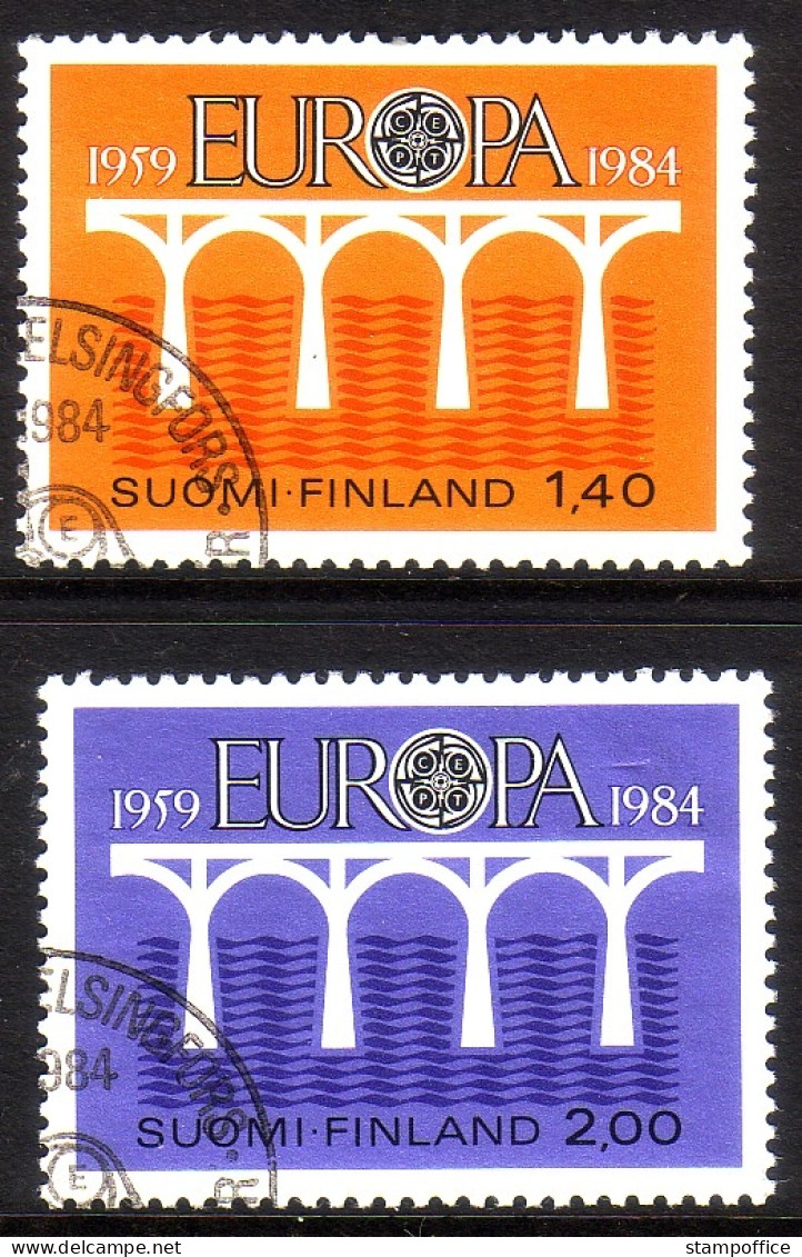 FINNLAND MI-NR. 944-945 GESTEMPELT(USED) EUROPA 1984 BRÜCKE - 1984