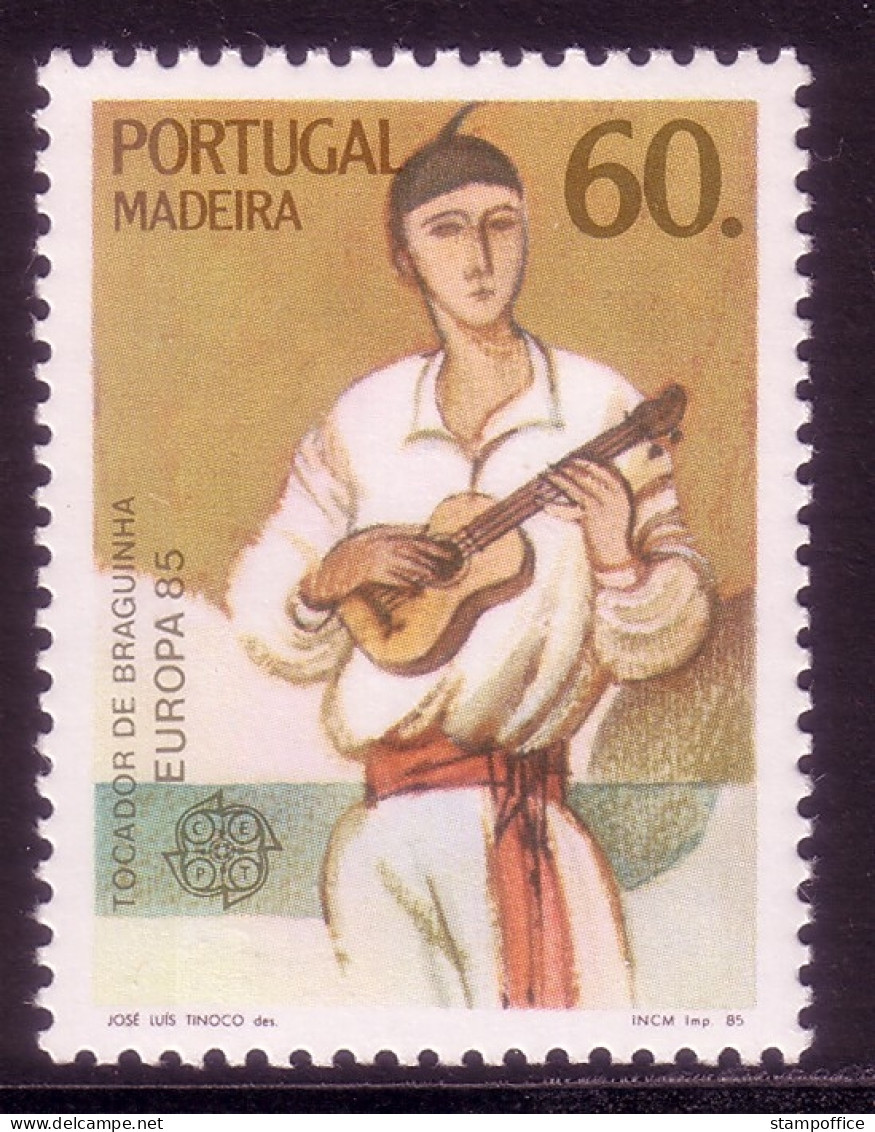 MADEIRA MI-NR. 97 POSTFRISCH(MINT) EUROPA 1985 JAHR DER MUSIK - 1985