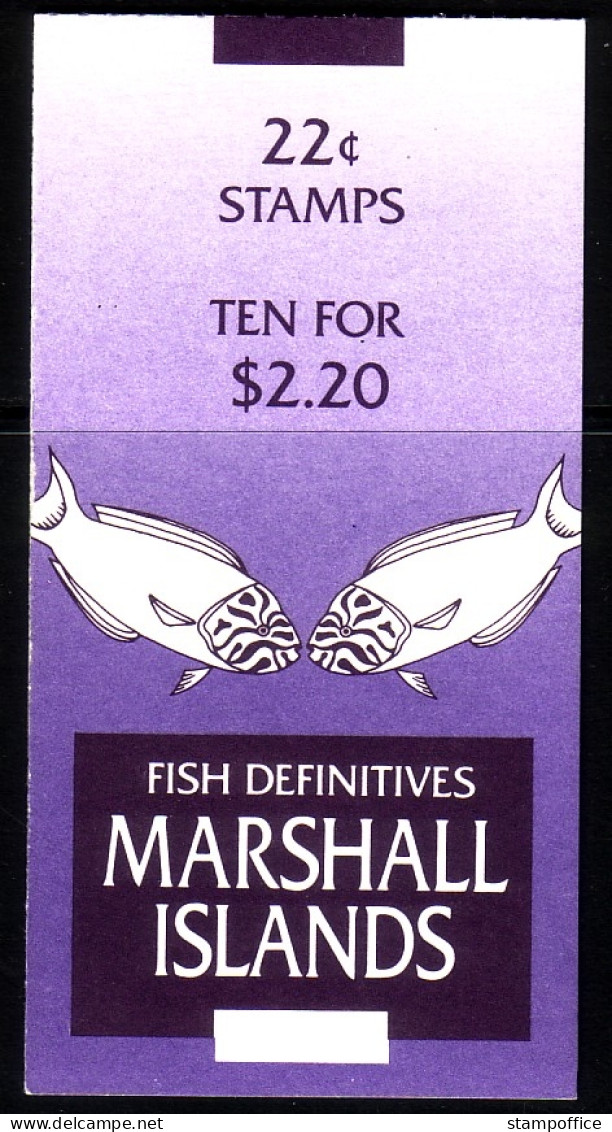 MARSHALL-INSELN MH MIT 10 X MI-NR. 154 D POSTFRISCH(MINT) FISCHE - Marshall