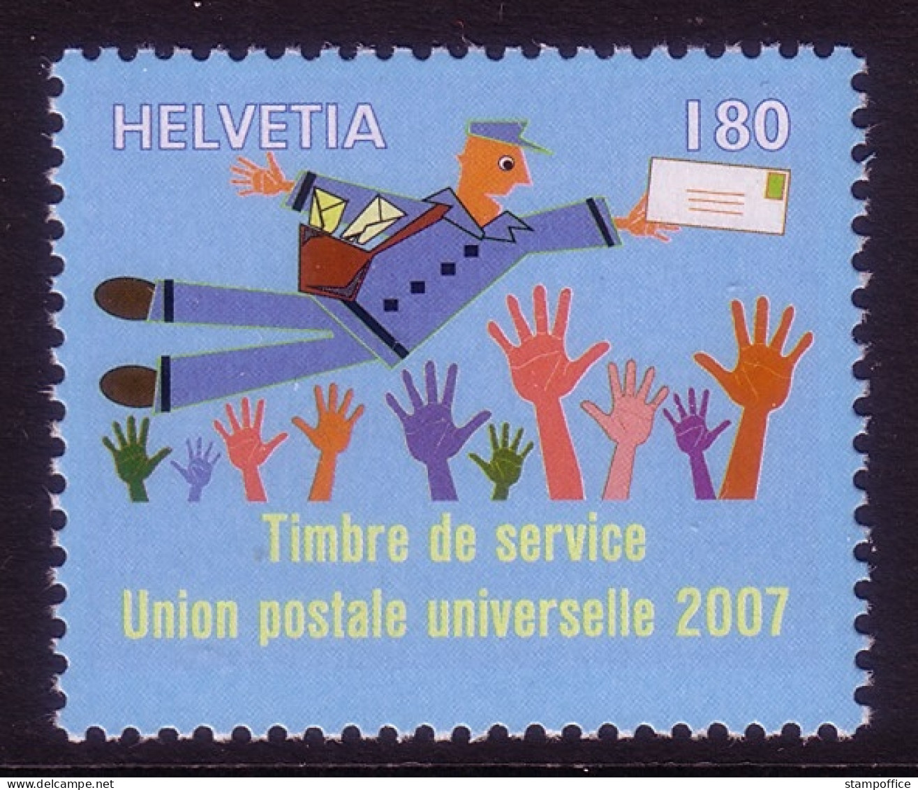 SCHWEIZ WELTPOSTVEREIN MI-NR. 21 POSTFRISCH(MINT) UPU - U.P.U.