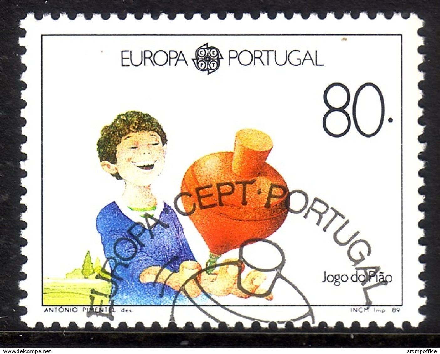 PORTUGAL MI-NR. 1785 GESTEMPELT(USED) EUROPA 1989 KINDERSPIELE - 1989