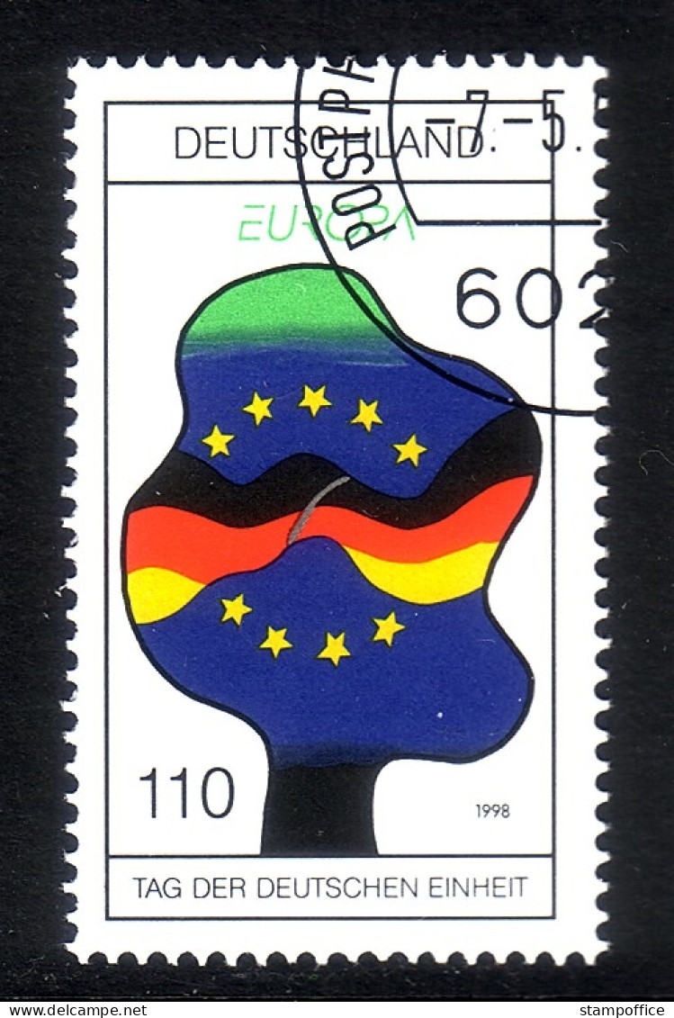 DEUTSCHLAND MI-NR. 1985 GESTEMPELT(USED EUROPA 1998 FESTE Und FEIERTAGE - 1998