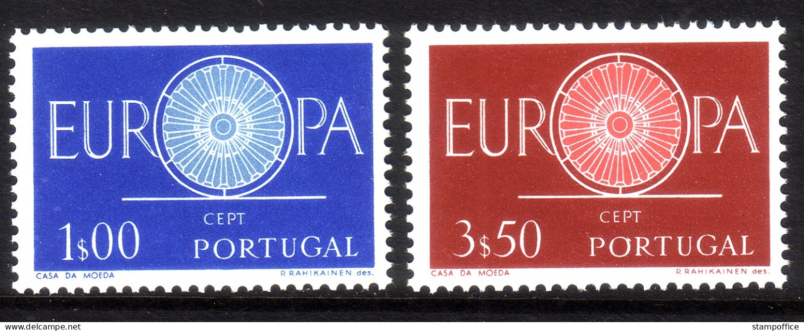PORTUGAL MI-NR. 898-899 POSTFRISCH(MINT) EUROPA 1960 WAGENRAD - 1960