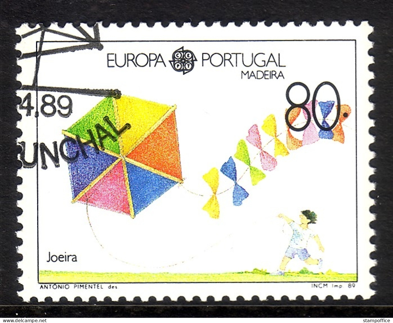 MADEIRA MI-NR. 125 I O EUROPA 1989 - KINDERSPIELE - 1989