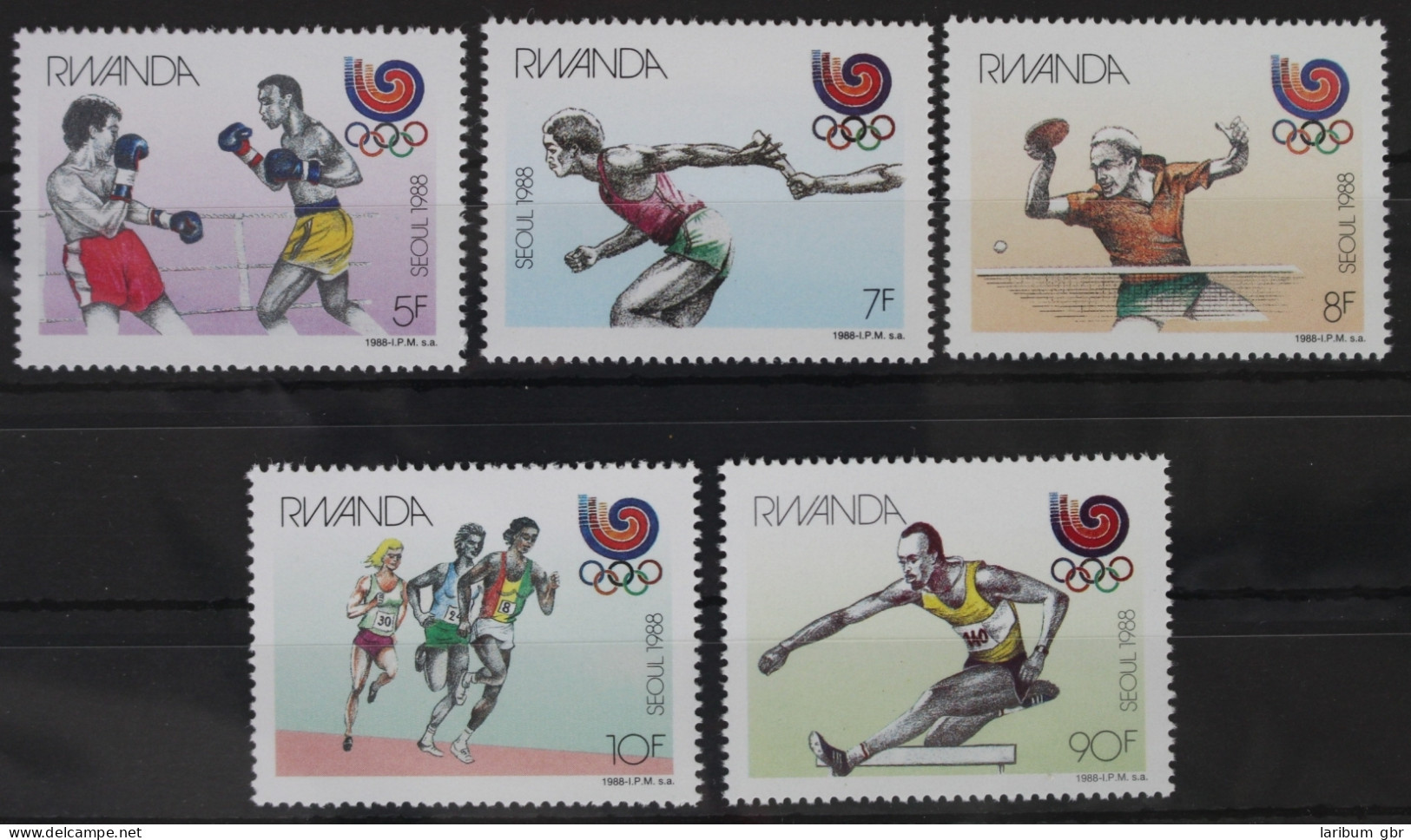 Ruanda 1393-1397 Postfrisch #VD521 - Other & Unclassified