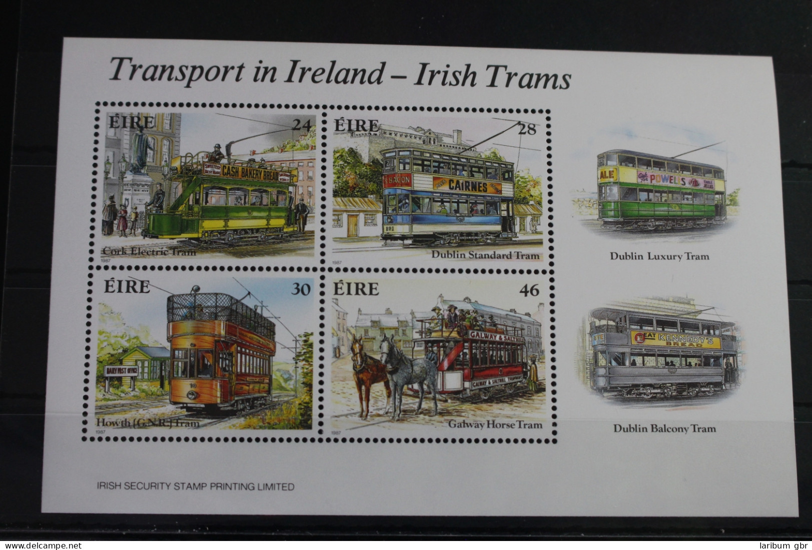 Irland Block 6 Mit 615-618 Postfrisch #VJ225 - Other & Unclassified