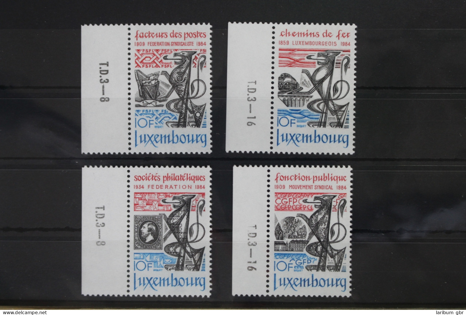 Luxemburg 1091-1094 Postfrisch #UW959 - Sonstige & Ohne Zuordnung