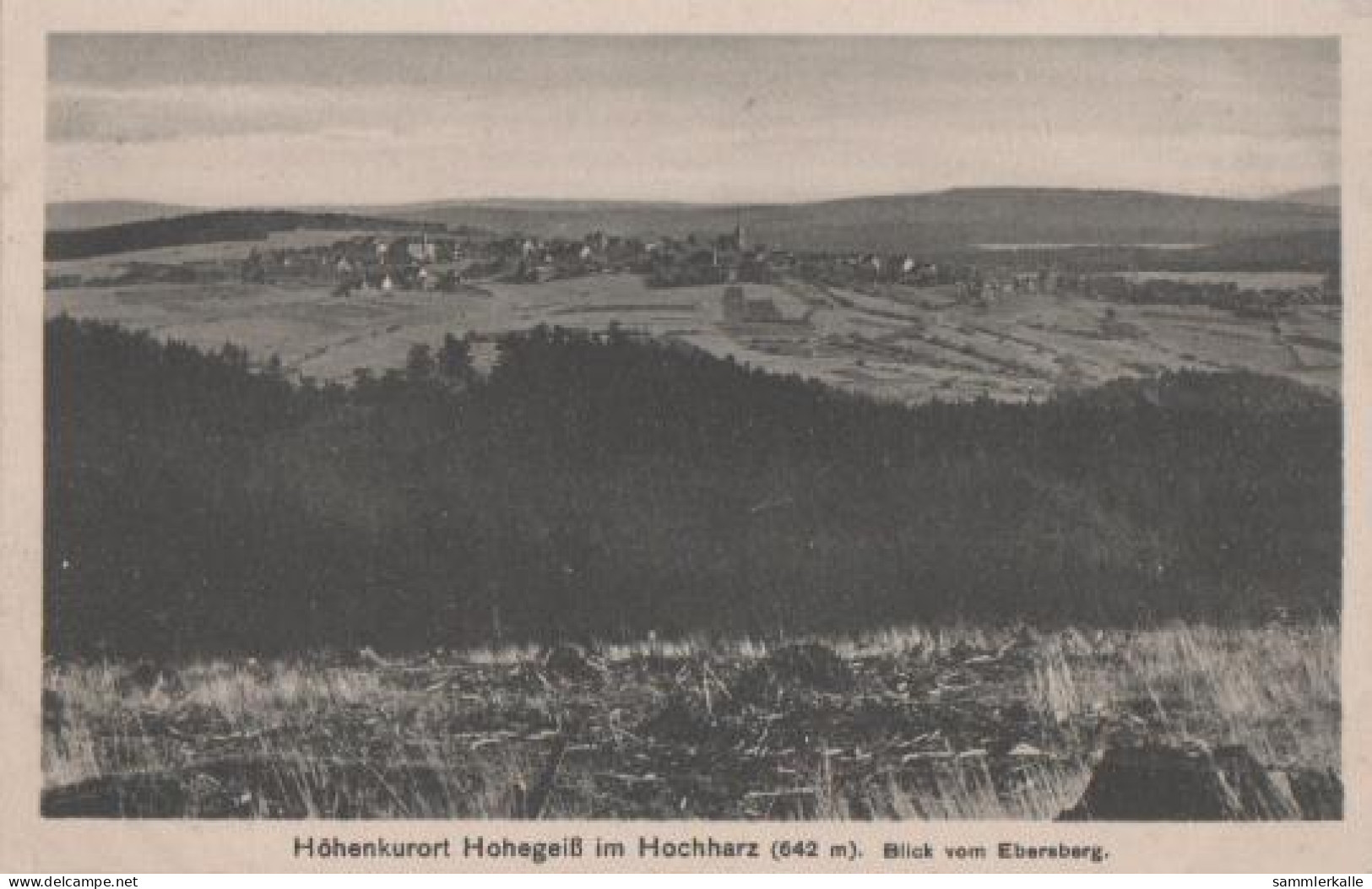 18699 - Schierke - Hohegeiss - Blick Vom Ebersberg - Ca. 1955 - Schierke