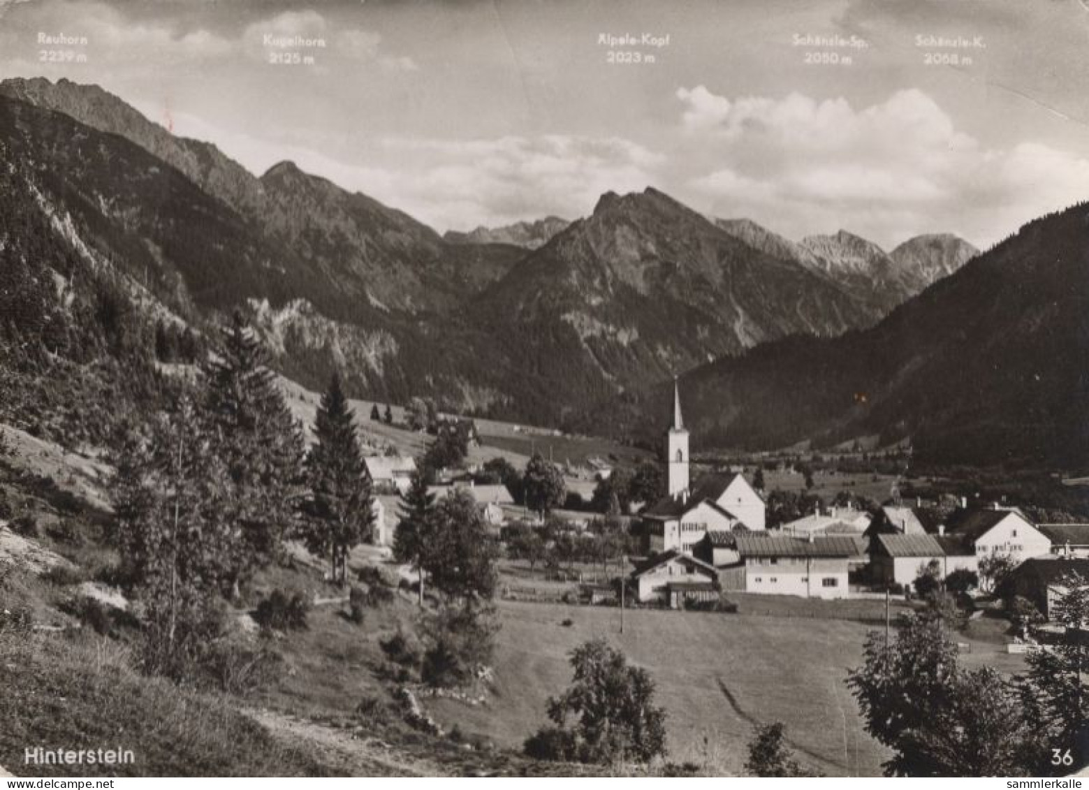 124670 - Bad Hindelang, Hinterstein - Ansicht - Hindelang