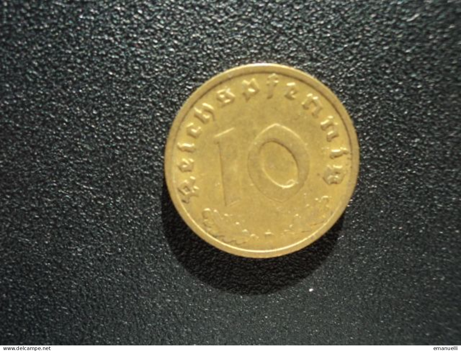 ALLEMAGNE : 10 REICHSPFENNIG   1938 D    KM 92      SUP - 10 Reichspfennig