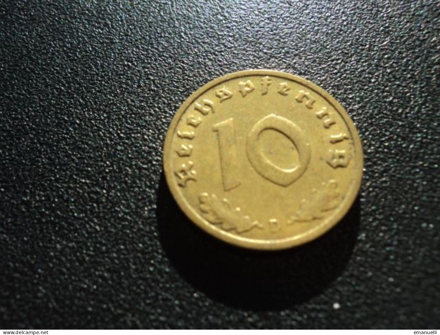 ALLEMAGNE : 10 REICHSPFENNIG   1938 D    KM 92      SUP - 10 Reichspfennig