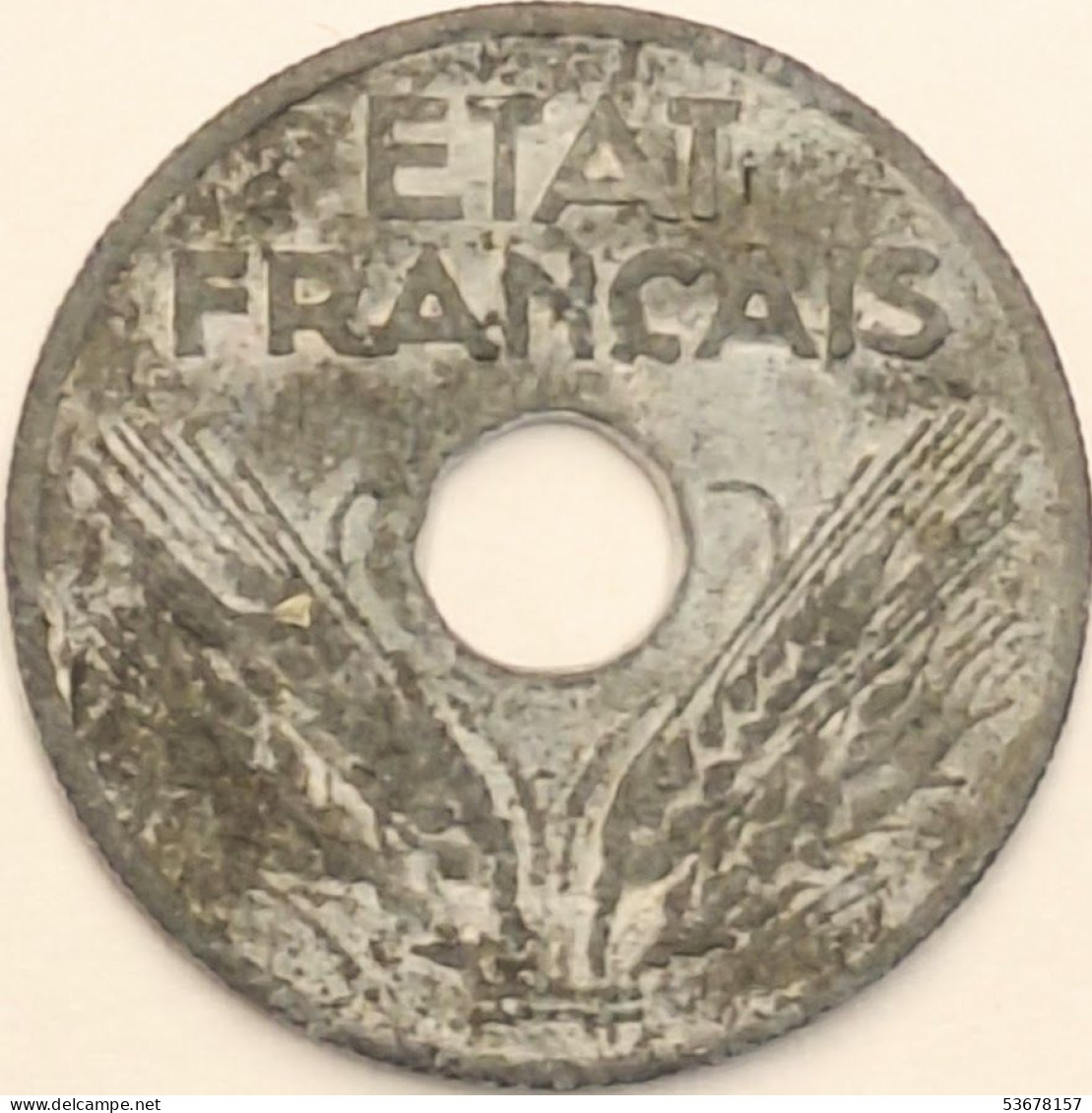 France - 20 Centimes 1943, KM# 900.1 (#4010) - 20 Centimes