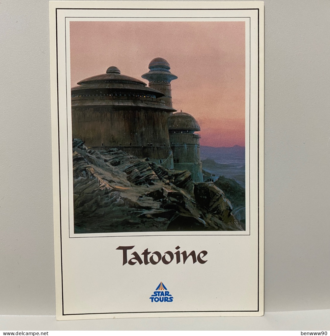 1986 Disneyland Star Tours (Star Wars) Tatooine, DISNEYLAND Postcard - Disneyland