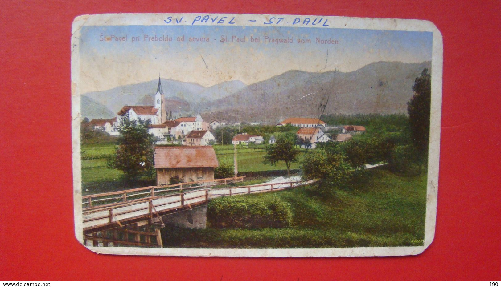 St.Pavel Pri Preboldu Od Severa. - Slowenien