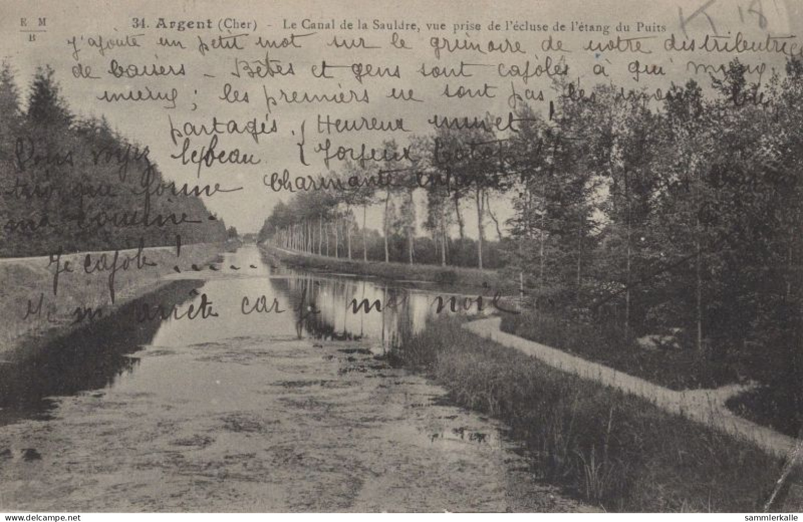 130742 - Argent-sur-Sauldre - Frankreich - Le Canal De La Sauldre - Argent-sur-Sauldre