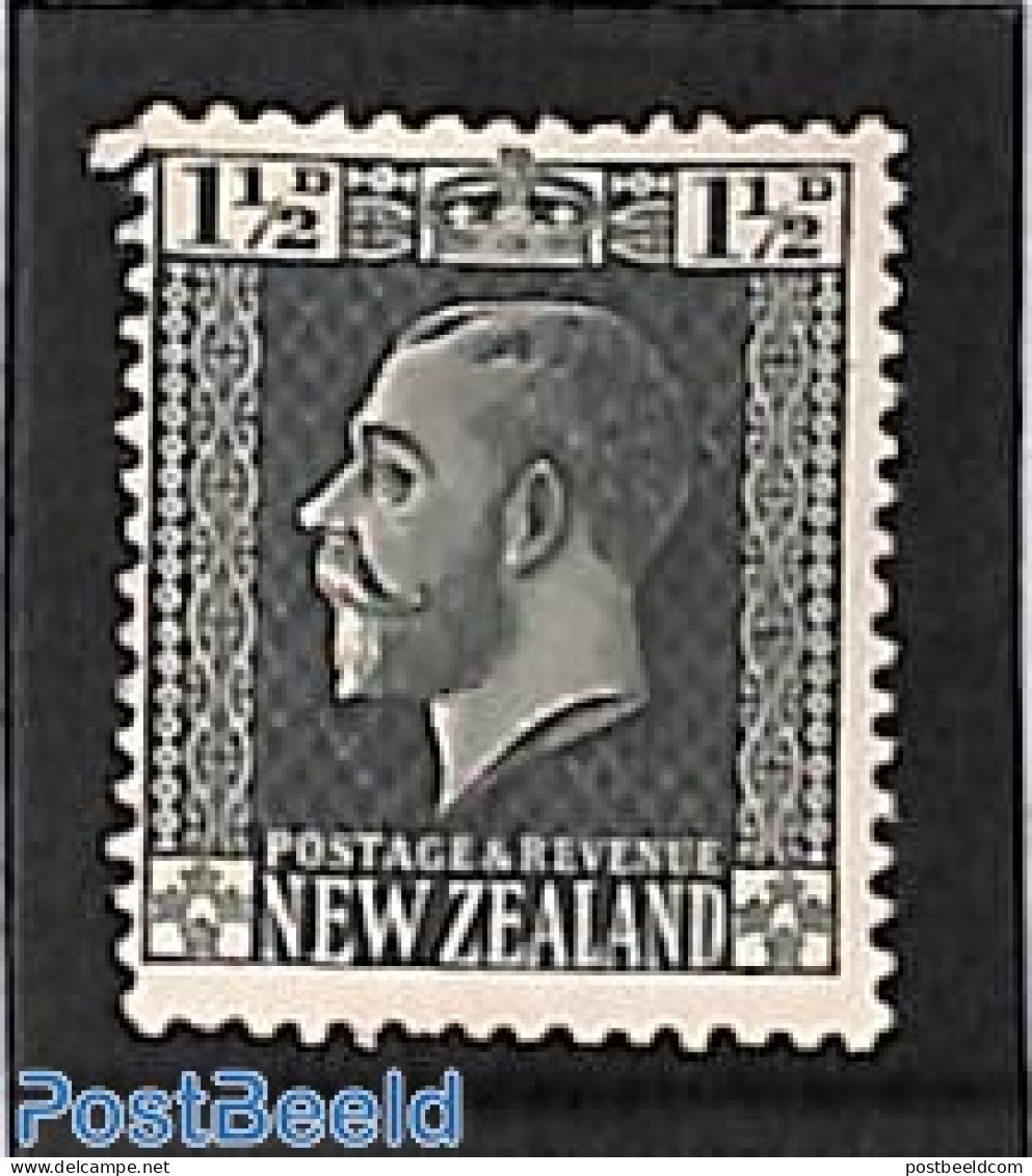New Zealand 1916 1.5d, London Plate, Stamp Out Of Set, Unused (hinged) - Ungebraucht