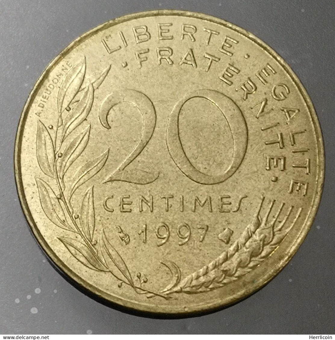 Monnaie France - 1997 - 20 Centimes Marianne Cupro-aluminium - 20 Centimes