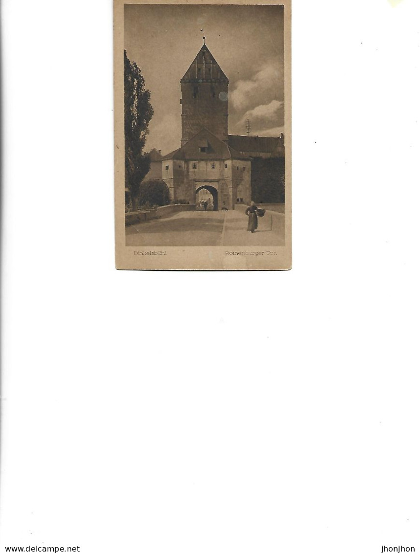 Germany - Postcard Unused -  Dinkelsbühl -   Rothenburg Gate - Dinkelsbuehl